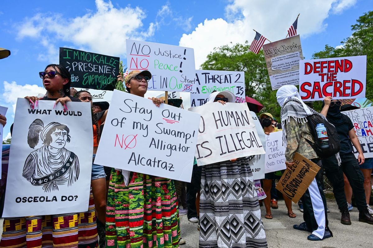 “Alligator Alcatraz” Construction Halted, But Native Heritage Remains at Risk