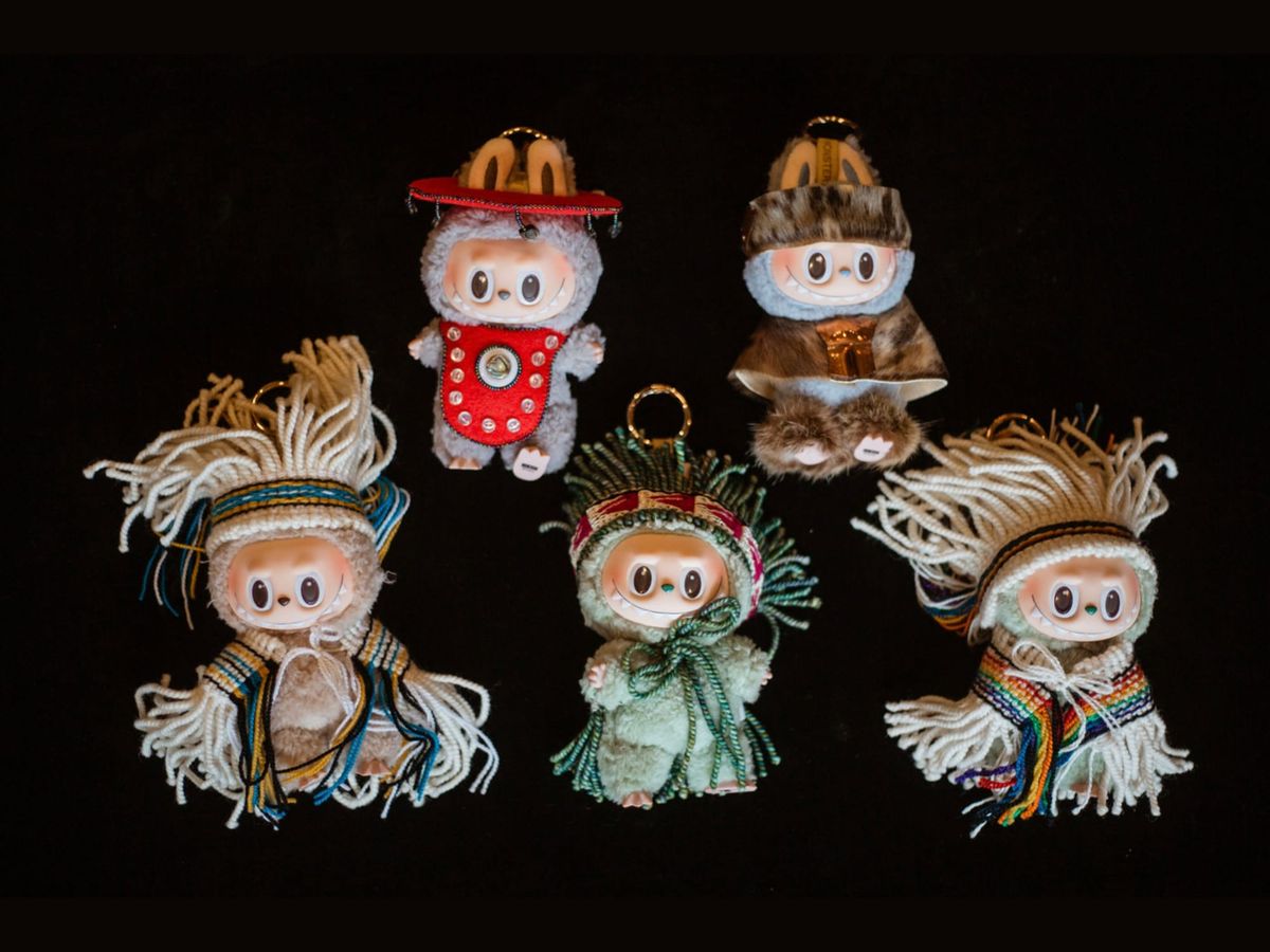 The Indigenous Artist Making Dazzling Labubu Regalia