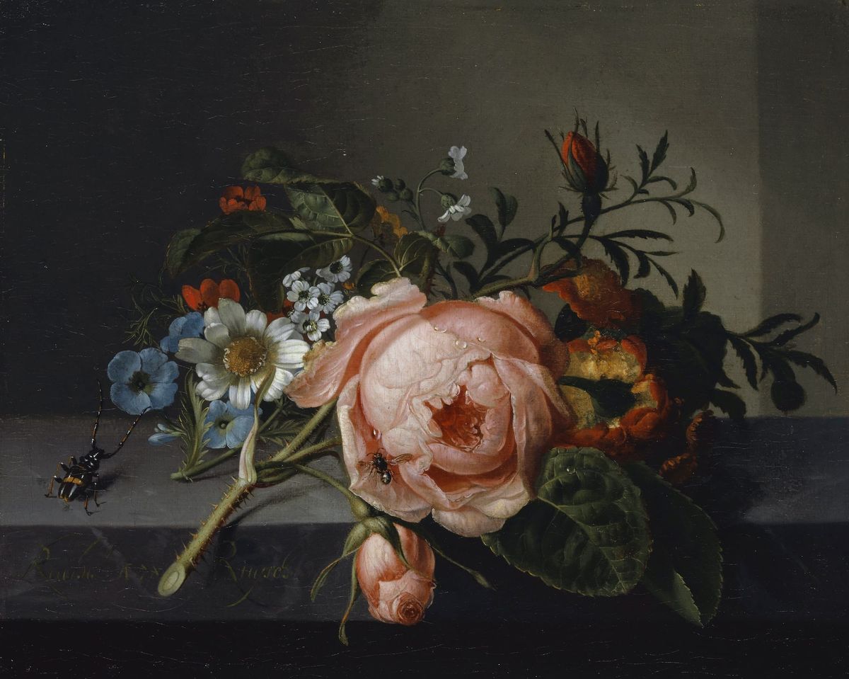 The Painter Who Captured the Dark Side of Flowers