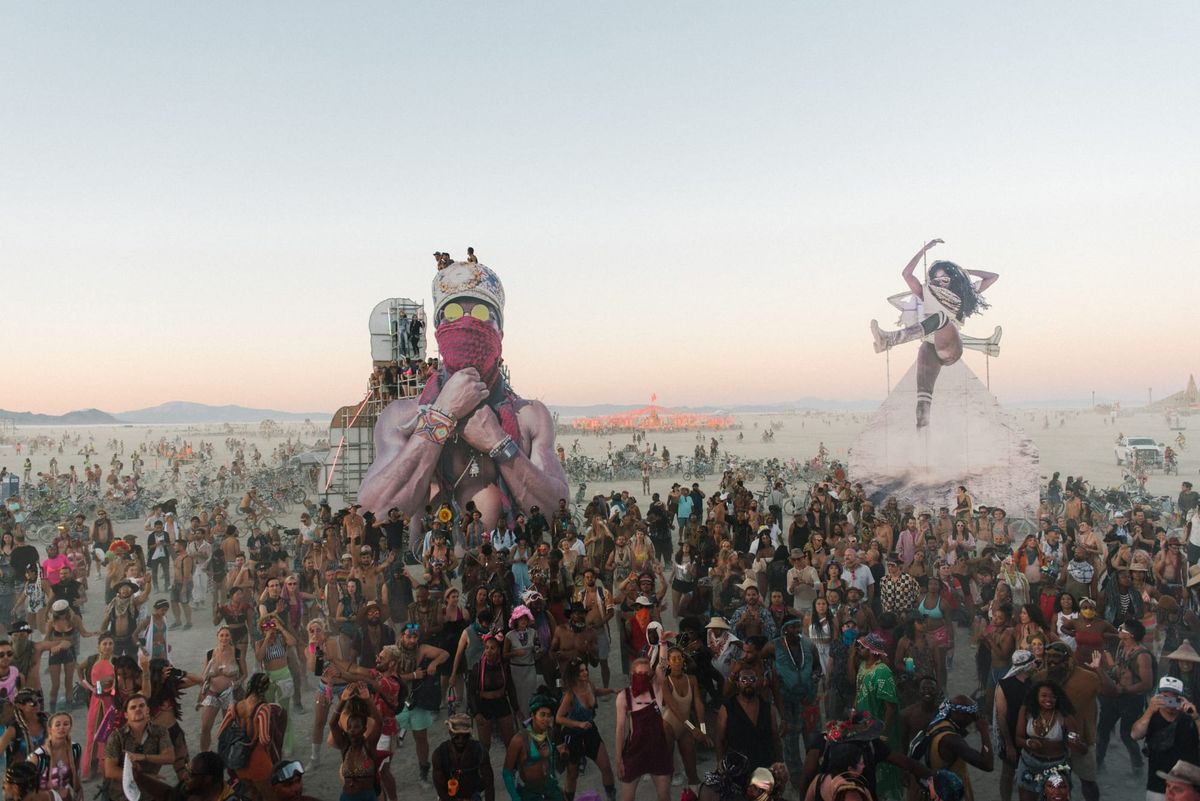 Burning Man’s Black Vanguard