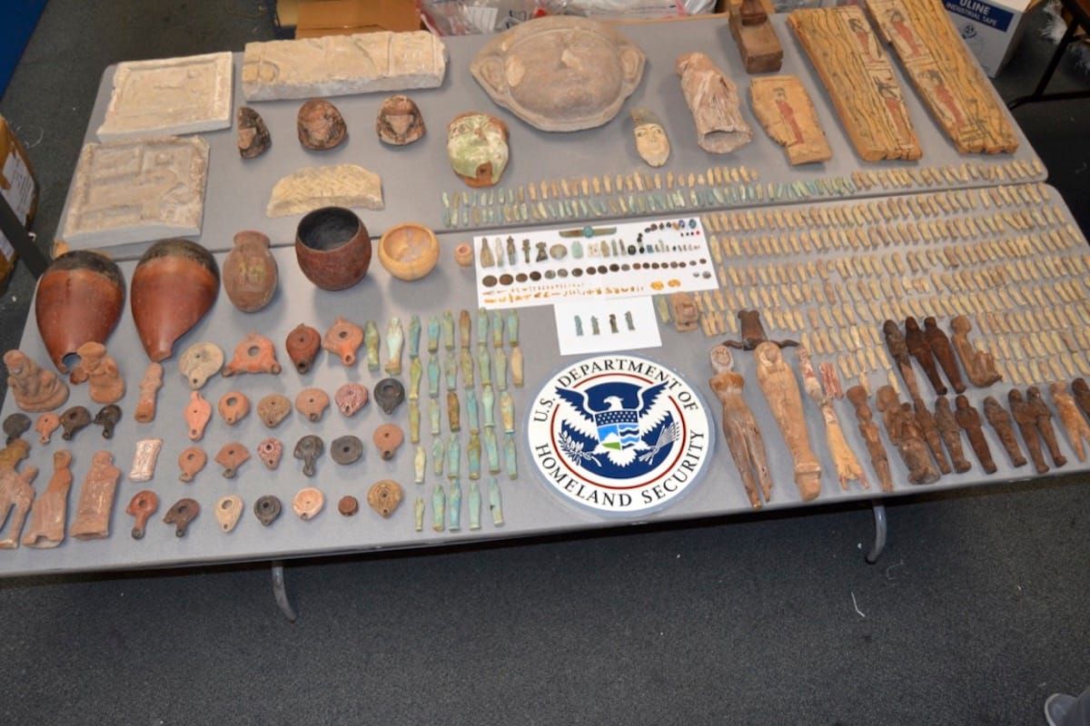 Man Caught Smuggling Hundreds of Egyptian Antiquities Through JFK Airport