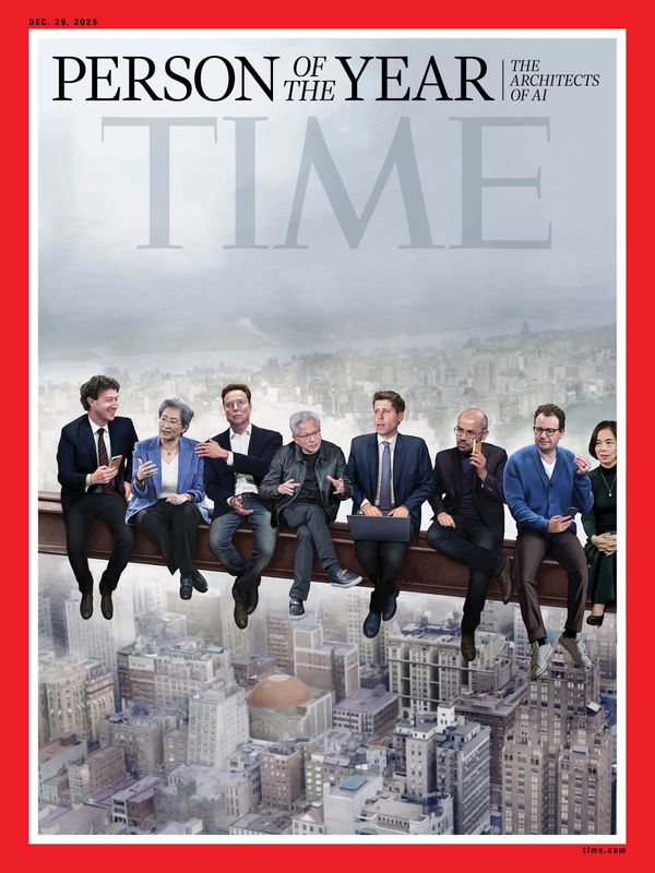TIME’s “Person of the Year” Swaps Construction Workers for Tech Billionaires