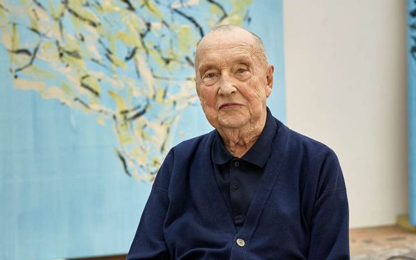 Georg Baselitz, Purveyor of the Tortured Male Genius Myth, Dies at 88
