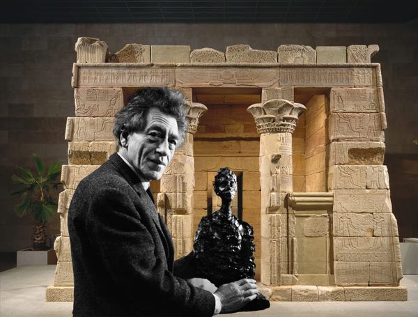 In an Unlikely Pairing, Giacometti Sculptures Head to The Met's Temple of Dendur