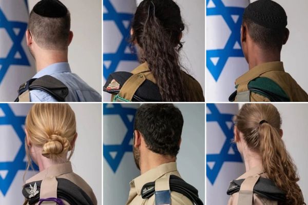 IDF Soldiers Hide From Our Gaze