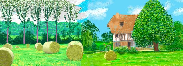 You Can Love David Hockney and Still Hate His iPad Paintings