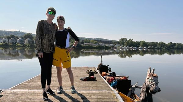 The Artists Paddling 350 Miles Up the Erie Canal