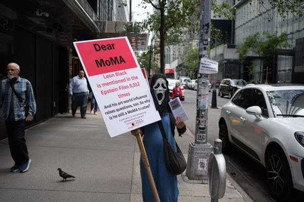 Duo Calls to Oust Leon Black in Protest Outside MoMA