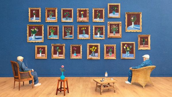 Six Decades of David Hockney on View in Gloucester, MA