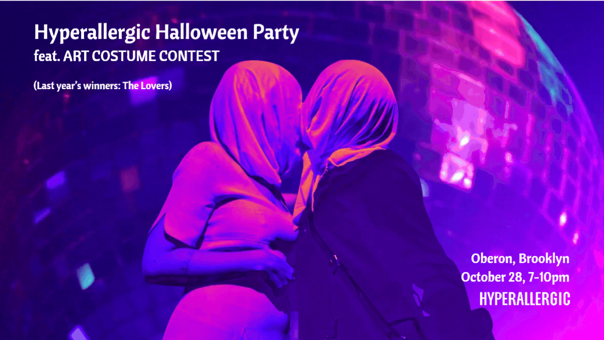 A Hyperallergic Halloween