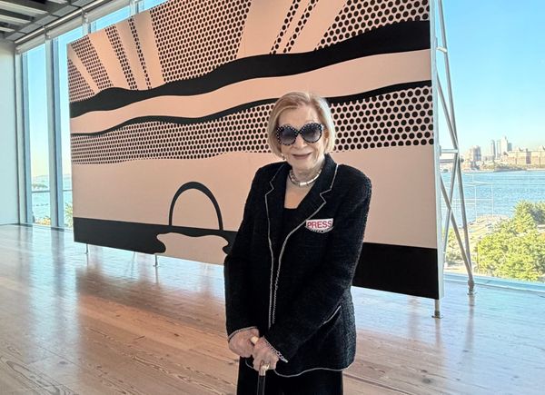 The 98-Year-Old Pop Art Queen Behind an Iconic Lichtenstein Billboard