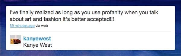 Kanye on @#$%*ing Art Criticism