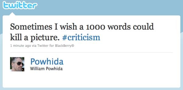 Killer Criticism by @Powhida