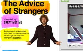 Marc Horowitz Crowdsources Life/Art From Strangers