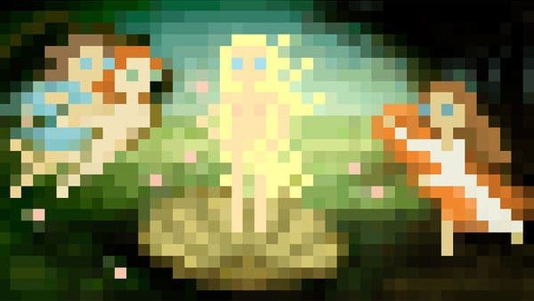Botticelli's Birth of Venus Goes 8-Bit
