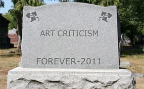 Ben Davis Sez Art Criticism Isn't Dead, Just Maimed