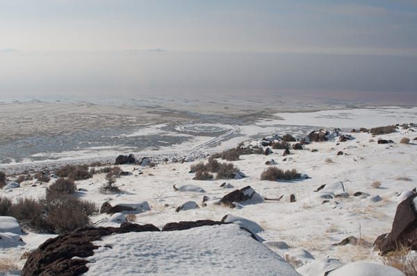 A Winter Pilgrimage to Utah's Spiral Jetty