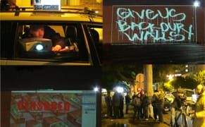 Artists & Veterans Protest Deitch at MOCA Geffen [UPDATED]