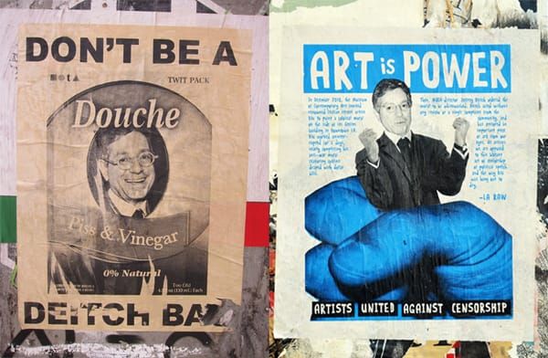 LA Street Artists Not Letting Deitch Off the Hook