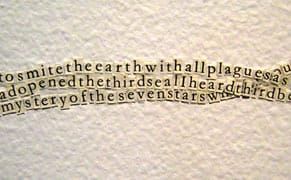 Weaving the Book of Revelations from the Koran