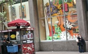 Pantheon Puts Street Artists Behind Glass