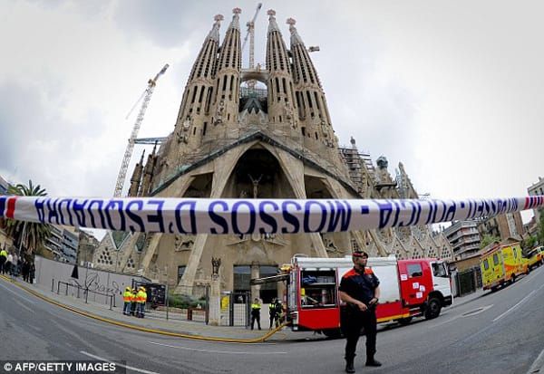 Gaudi's Sagrada Familia Damaged in Arson Fire