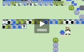 Cory Arcangel's Surrealist Super Mario