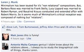 Minimalism's (Ahem) "Relations"