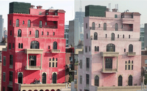 Breaking: Julian Schnabel's Abode Fading from "Pompeii Red" to "Venetian Pink"