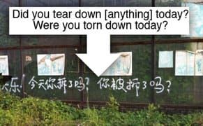 Chinese Art Activist Returns to Ruins of Bulldozed Arts District