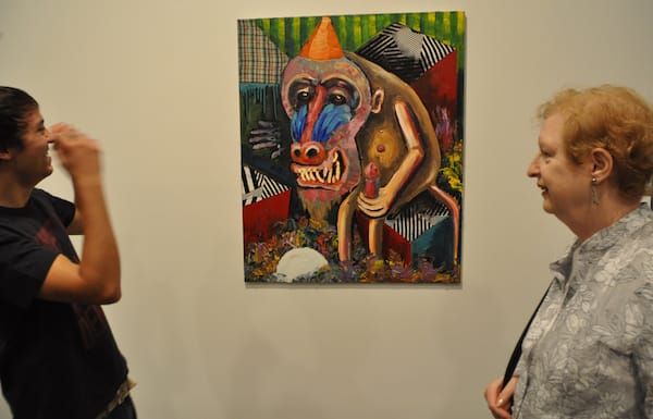 Puking at Mike Weiss Gallery