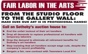Sign the Petition Against the Sotheby's Lock Out!