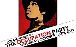 Shepard Fairey Designs #OccupyWallStreet Protest Invite
