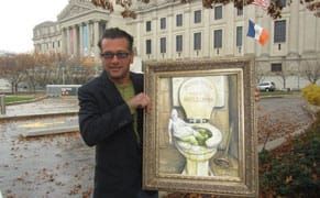 Artist Protests Supposed Catholic Bashing at Brooklyn Museum