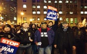 Sotheby's Locked Out Art Handlers Lend a Hand to OWS