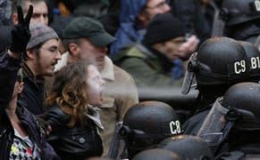 One of the Most Chilling Photos from OWS