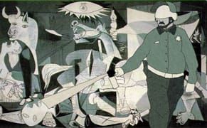 Pepper Spray Cop Meme Walks Through Art History