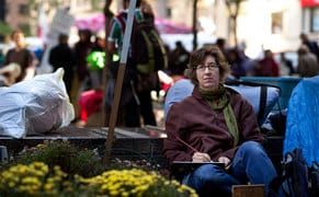 A Painter's View of Occupy Wall Street