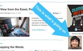 Click on My Face, It's Art