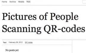 New Aesthetic Watch: Are We More in Love with the Idea of QR Codes?