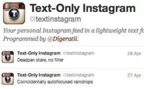 New Aesthetic Watch: Text Only Instagram and Pinterest