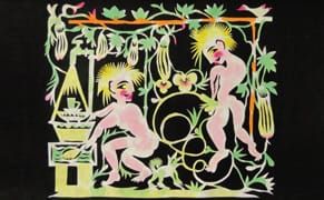 Gay Life Portrayed in Traditional Chinese Paper-cuts