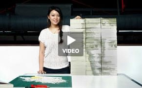 Mark Zuckerberg's Face Made of Books