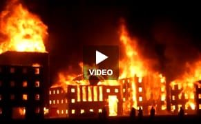Wall Street Goes Down in Flames at Burning Man
