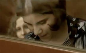 Yekaterina Samutsevich gives her closing statement at the Moscow trial.