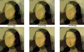 The Mona Lisa, Genetically (and Digitally) Evolved