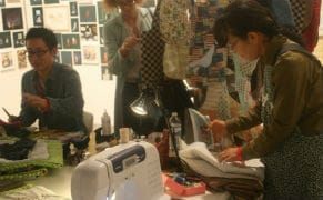 A Mother-Son "Nerd Bag" Sweatshop at Art Basel Miami Beach