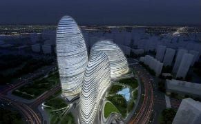 Chinese Pirate Architects Copycat Zaha Hadid's New Complex