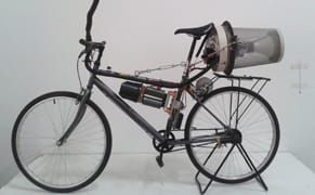 Beijing Bike-Sculpture Filters the City's Pollution