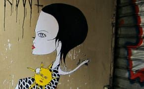 The Poetic Parisian Street Art of Fred le Chevalier
